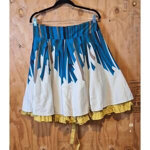 Brooklyn Industries Skirt Women's Size 8 Pettiskirt Classic Cotton Retro Flare
